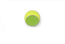 Koncept Inc GRW-S-CRM-MGN-HW - Gravy Wall Sconce - Chrome body, Matte Green plates - Hardwire